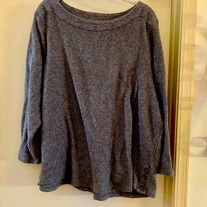 Croft & Barrow 3X thermal sweater. NWOT